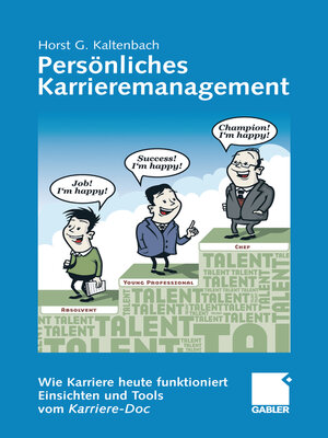 cover image of Persönliches Karrieremanagement
